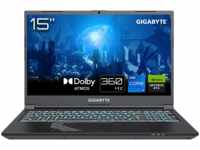 GIGABYTE G5, Gaming Notebook, mit 15,6 Zoll Display, Intel® Core™ i7,i7-13620H