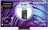 SAMSUNG OLEDGQ77S95D OLED TV (Flat, 77 Zoll / 195 cm, 4K, SMART TV, Glare Free) SAMSUNG OLEDGQ77S95D OLED TV (Flat, 77 Zoll / 195 cm, 4K, SMART TV, Glare Free)