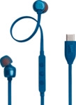 JBL Tune 310C USB-C, In-ear Kopfh&ouml;rer Blau