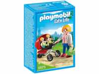 PLAYMOBIL 5573 Zwillingskinderwagen Spielset, Mehrfarbig