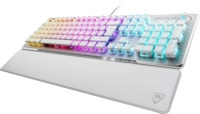 TURTLE BEACH Vulcan II, Gaming-Tastatur, kabelgebunden, Wei&szlig;