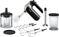 BOSCH MFQ4885DE Handmixer Schwarz/Chrom (575 Watt)