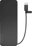 LENOVO - B2B Flaches USB-C-Reisedeck, Universal, Eclipse-Schwarz