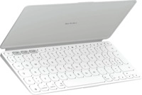 LOGITECH Keys-To-Go 2, schlanke und kompakte mobile kabellose Tablet Tastatur Pale