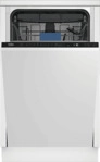 BEKO BDIS 38040 Q Geschirrsp&uuml;ler (vollintegrierbar, 448 mm breit, 45 dB (A), C)