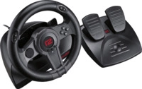 READY 2 GAMING Nintendo Switch Racing Wheel, Lenkrad mit Pedalen, Schwarz