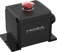 MOZA RACING RS063, MOZA RACING E-Stop Switch, Notfallknopf, Schwarz