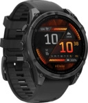 GARMIN fenix&reg; 8 - 47 mm AMOLED Smartwatch Edelstahl Silikon, 22 mm, Schwarz