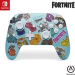 POWERA Fortnite Sticker Mania Controller Mehrfarbig f&uuml;r Nintendo Switch
