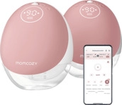 MOMCOZY M9 Mobile Double Milchpumpe Rosa
