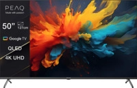 PEAQ PTV 50GQU-5024C TV (50 Zoll / 126 cm, QLED 4K, SMART TV, Google TV)