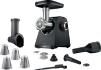 BOSCH MFWS440B MultiPower Serie 4 Fleischwolf 1900 Watt Schwarz