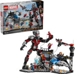 LEGO Super Heroes 76314 Captain America: Civil War Actionduell Bausatz, Mehrfarbig