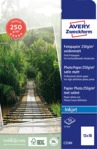 AVERY ZWECKFORM Premium Inkjet Fotopapier 13x18 cm - 1 Packung mit 50 Bl&auml;ttern