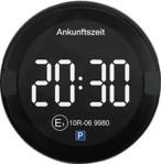 OOONO P-Disc No2 Elektronische Parkscheibe Schwarz