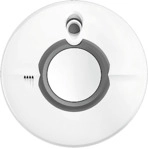 YALE Smart Alarm Smoke Sensor - Vernetzbarer Rauchmelder, Wei&szlig;