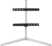 ONE FOR ALL WM7430 Design Tisch TV-St&auml;nder, max. 70 Zoll, rotierbar, Wei&szlig;