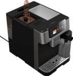 GRUNDIG KVA 8230 Kaffeevollautomat Anthrazit/Schwarz