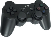 ISY IC-4001 Wirleless, Controller f&uuml;r PS3, Schwarz