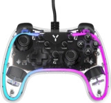 ISY IGP-1000-TP Gaming Controller Transparent f&uuml;r PC, Android