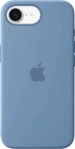APPLE Silikon Case, Backcover, Apple, iPhone 16e, Winterblau