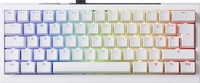 DUCKY One X Mini Wireless, Gaming-Tastatur, Mechanisch, kabellos, Wei&szlig;