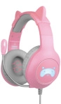BLADE SW2 Tanooki inkl. LED Light, Over-ear Gaming Headset Grau, Pink
