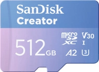 SANDISK Creator Adapter mit microSD&trade; UHS-I-Karte, Micro-SDXC Speicherkarte,...