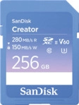 SANDISK Creator SD UHS-II, SDXC Speicherkarte, 256 GB, 280 MB/s SANDISK Creator SD UHS-II, SDXC Speicherkarte, 256 GB, 280 MB/s