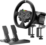 MOZA RACING R3 SET - PC VERSION, Lenkrad- und Pedalset f&uuml;r Sim Racing, Schwarz