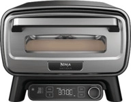 NINJA MO201EU Artisan Outdoor-Elektro-Pizzaofen und Hei&szlig;luftfritteuse Minibackofen,