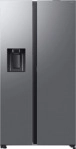 SAMSUNG RS80F67KCTEF Side-by-Side (634 l, C, 1784 mm hoch, Edelstahl Look)