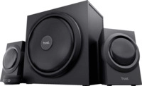 TRUST YURI 2.1 Lautsprecher mit Subwoofer, Schwarz