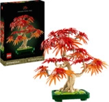 LEGO Botanicals 10348 Japanischer Roter Ahorn &ndash; Bonsai-Baum Bausatz, Mehrfarbig