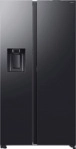SAMSUNG RS80F66KCFEF Side-by-Side (634 l, C, 1784 mm hoch, Premium Black Steel)
