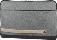 HAMA Terra 15.6 Zoll Notebook-Sleeve f&uuml;r Universal aus 100% Polyester, Grau