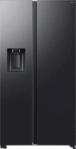 SAMSUNG RS70F65KDFEF Side-by-Side (640 l, D, 1784 mm hoch, Premium Black Steel)