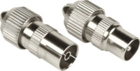 HAMA Stecker / Kupplung, Koax-Set, 0 m