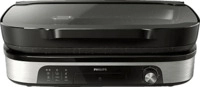 PHILIPS HD6212/90 5000 Series Tischgrill, Schwarz (2400 Watt)