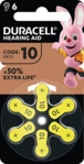 DURACELL DU Easy Tab 10 (PR70) H&ouml;rger&auml;tebatterie, Zink-Luft