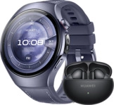 HUAWEI Watch 5 46 + Freebuds 6i Smartwatch Kompositarmband, 140-210 mm, Purple