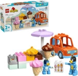 LEGO DUPLO Bluey 10458 Ausflug zur Eisdiele mit Bausatz, Mehrfarbig