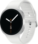 SAMSUNG Galaxy Watch 8 44 mm Smartwatch Kautschuk, 145-205 mm, Silver