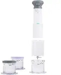 CUISINART FreezeWand mit 5 Programme Eismaschine (250 Watt, Wei&szlig;)