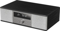 PEAQ PDR 290 DAB+ Radio mit CD, DAB+/FM, DAB+, FM, Bluetooth, Schwarz/Silber