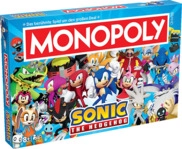 WINNING MOVES WM04624GER MONOPOLY SONIC Gesellschaftsspiel Mehrfarbig