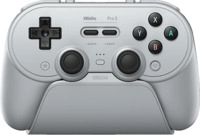 8BITDO Pro 3 Bluetooth Gaming Controller Classic Grau f&uuml;r Nintendo Switch, Switch 2,