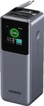 UGREEN 55987B, UGREEN Powerbank mit einziehbarem USB-C Kabel, 165W, Powerbank 20000