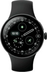 GOOGLE Pixel Watch 4 41 Wi-Fi Smartwatch Fluorelastomer, 130-215, Obsidian