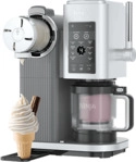 NINJA NC701EU CREAMi Scoop & Swirl 13-in-1 Softeis- und Eismaschine (800 Watt,...